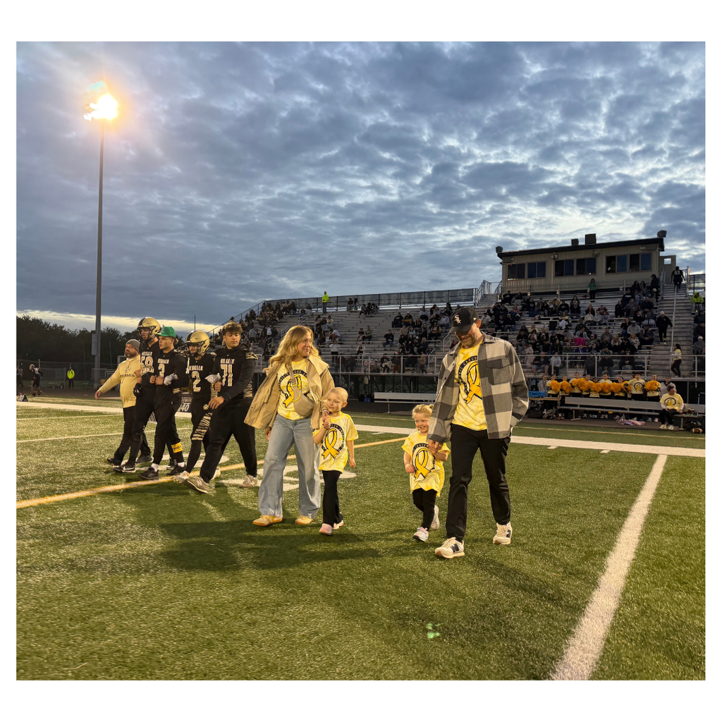 cal's angels night @ football game