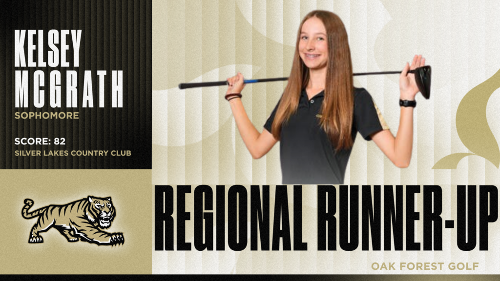 girls golf regional runner up