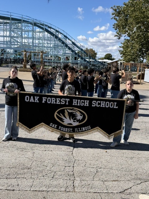 band at Cedar Point