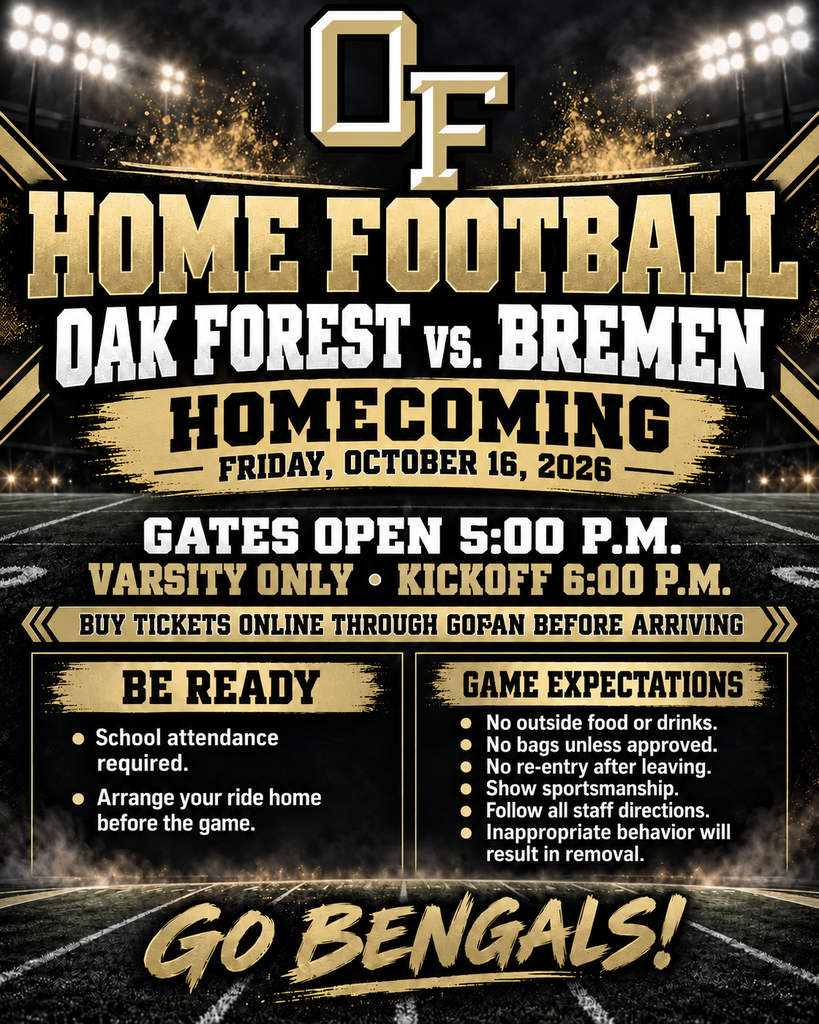 HOCO football game info