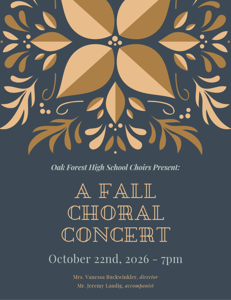 Fall choir concert