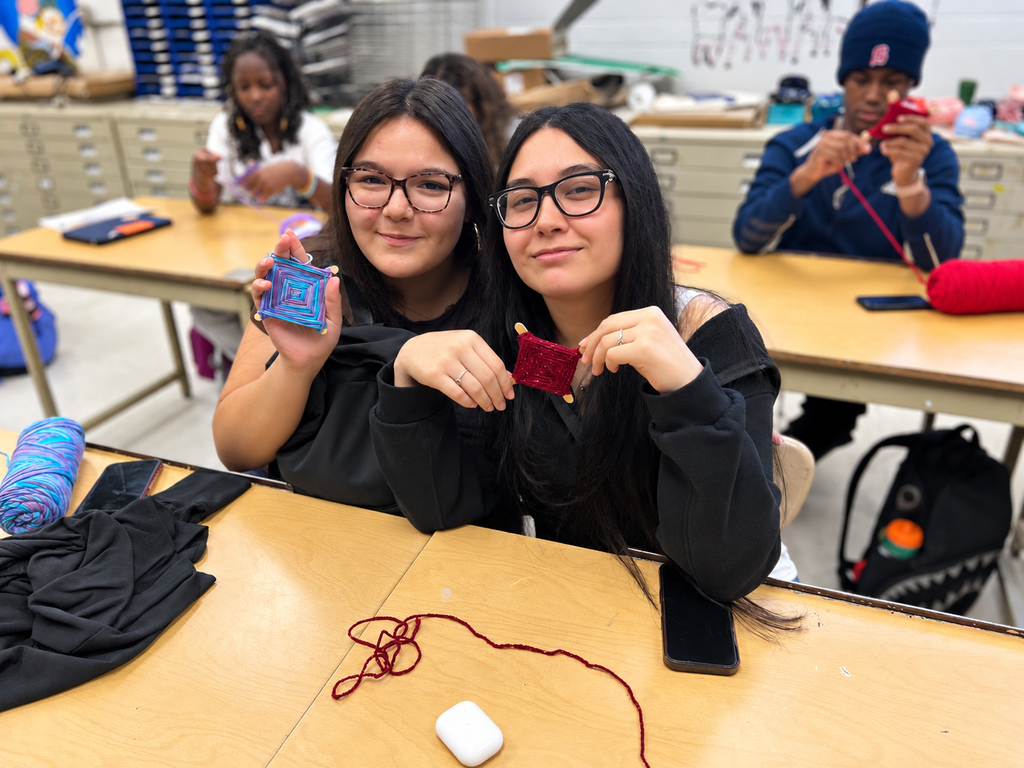  Creativity meets culture! Bremen’s World Language Club and Art Club teamed up to create decorations for Día de los Muertos.