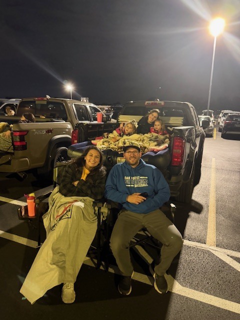 drive-in movie night