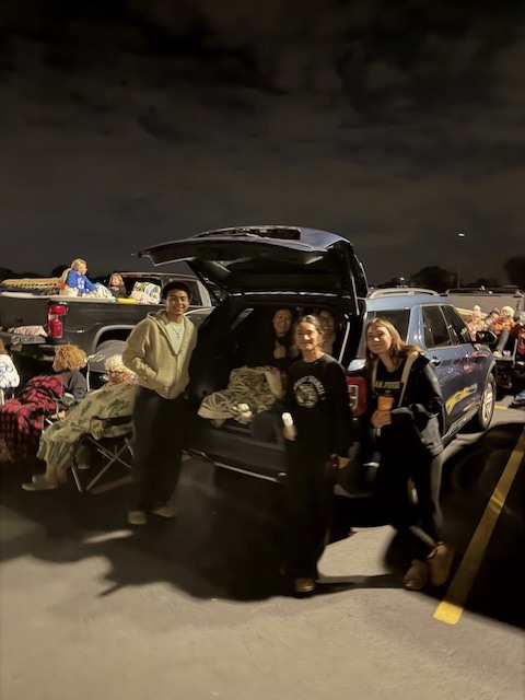 drive-in movie night