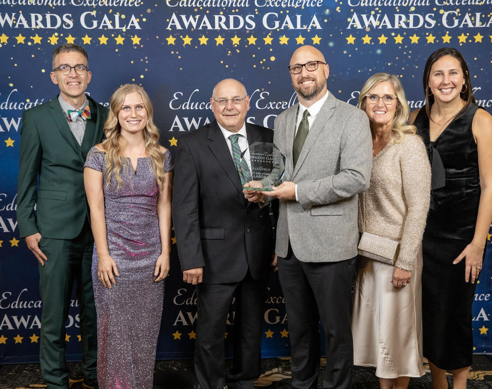 Board Members, High School Principal and Superintendent