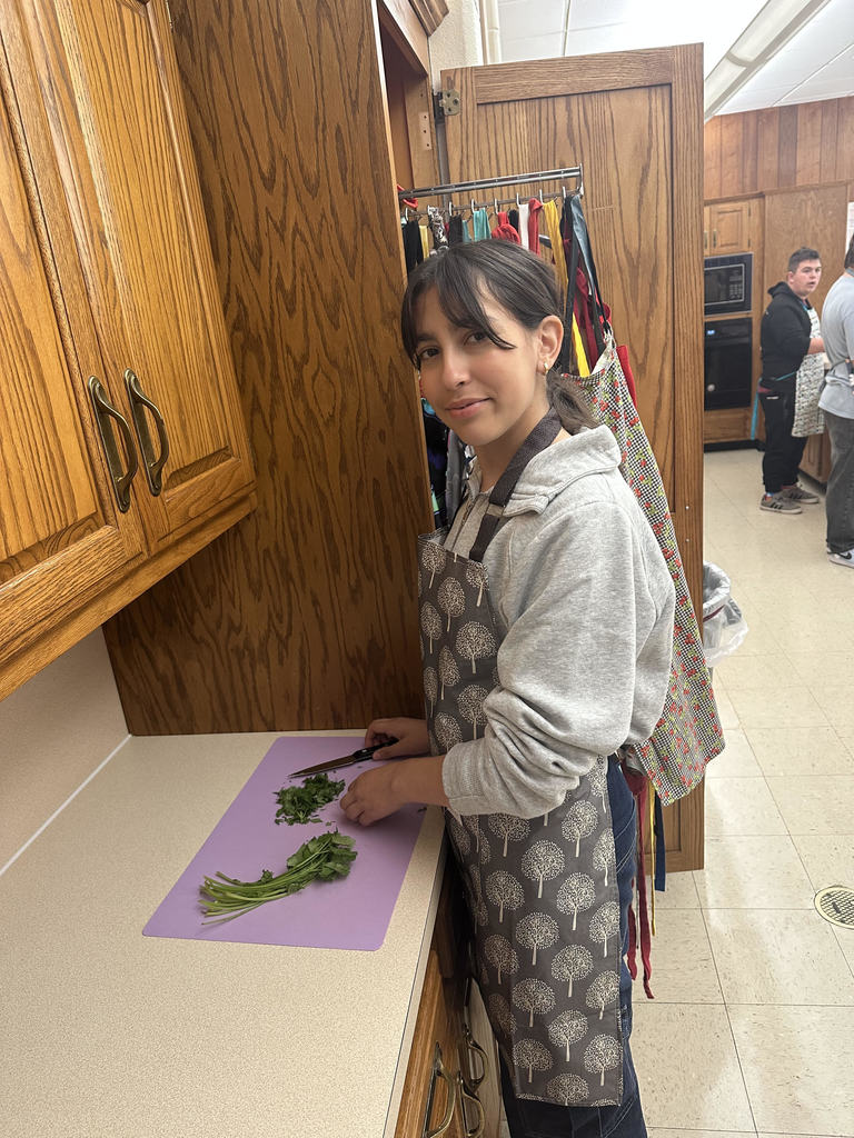 chopping food