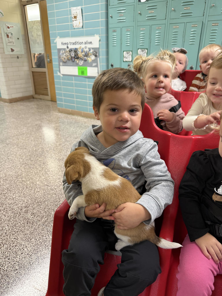 baby and puppy 2