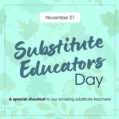 substitute educators day