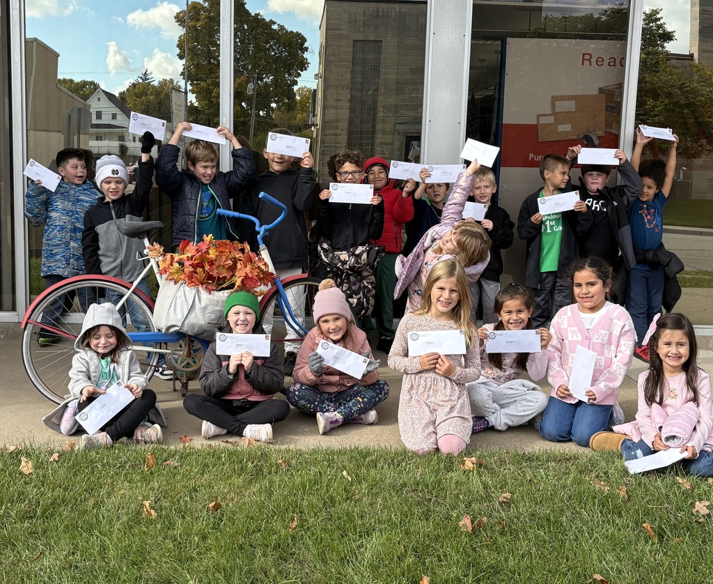 Ms. Holmes Class at the Post Office