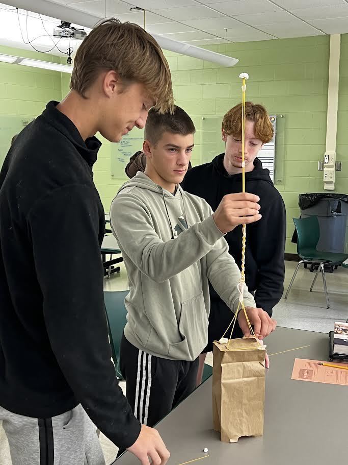 boys working on project