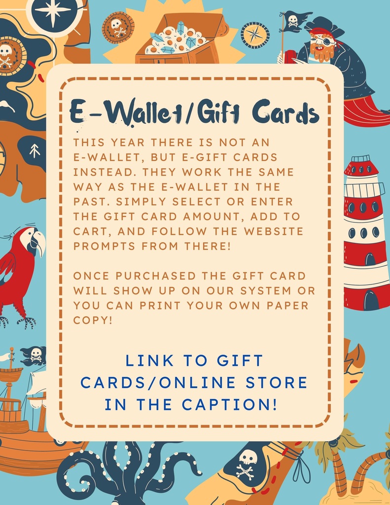 Book Fair and Gift Cards