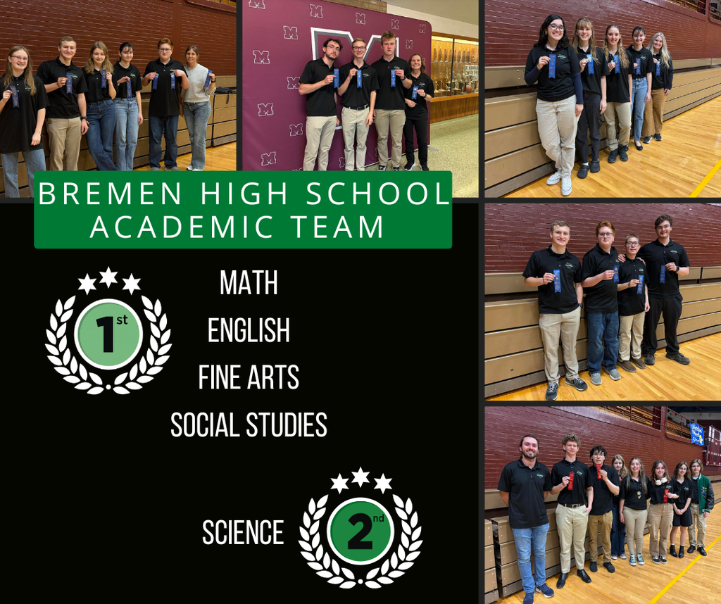 Academic team finish