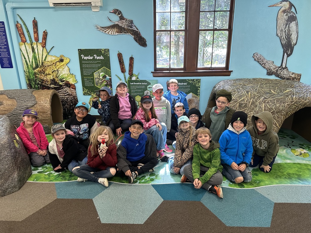 Class at a field trip