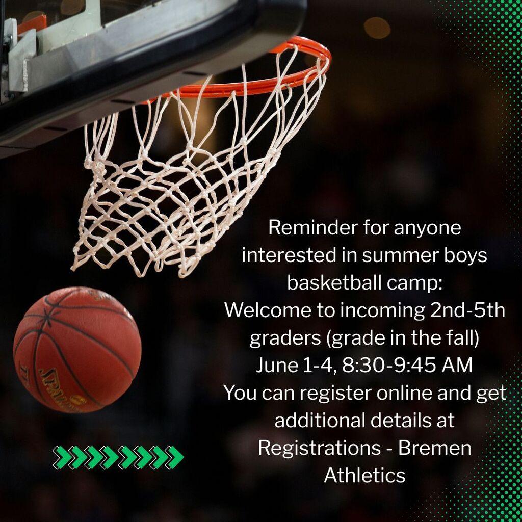 Basketball camp flyer