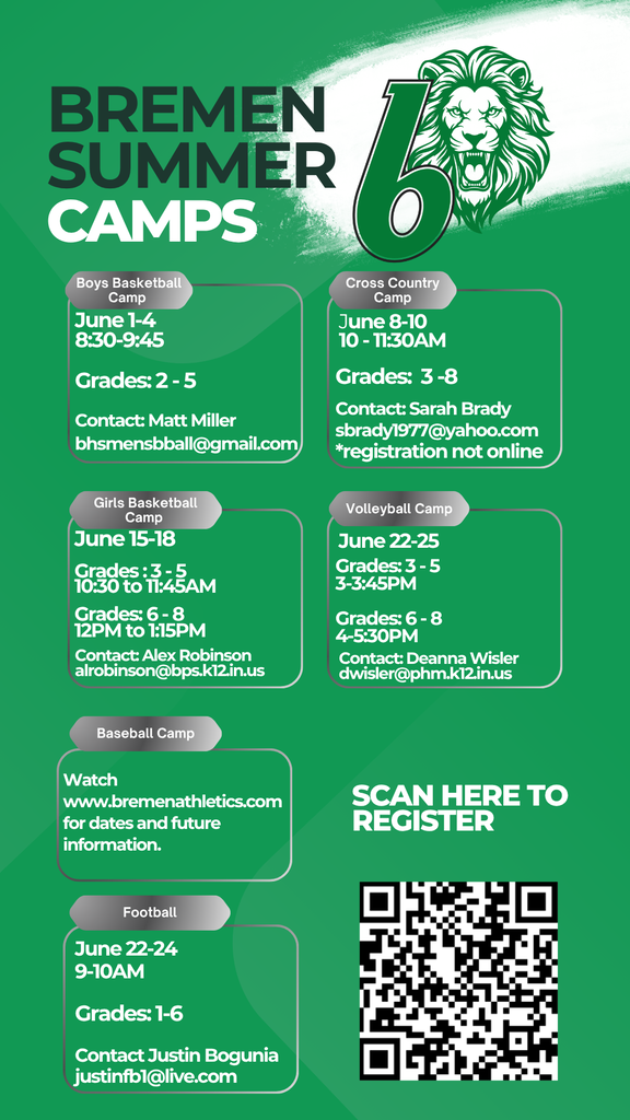 Sports Camp Flyers