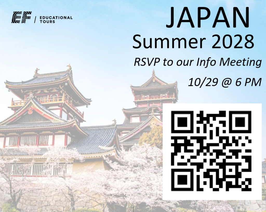 Japan RSVP to and infromation meeting on 10/29