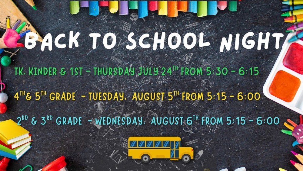 Back to School Night