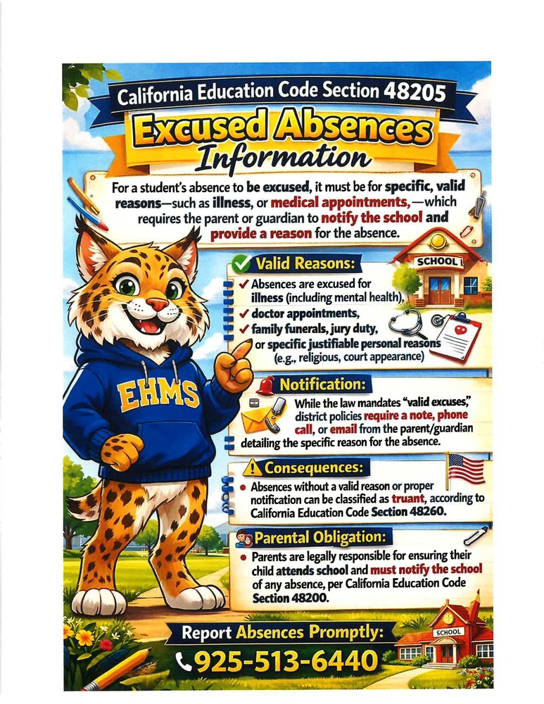 Excused Absences Information