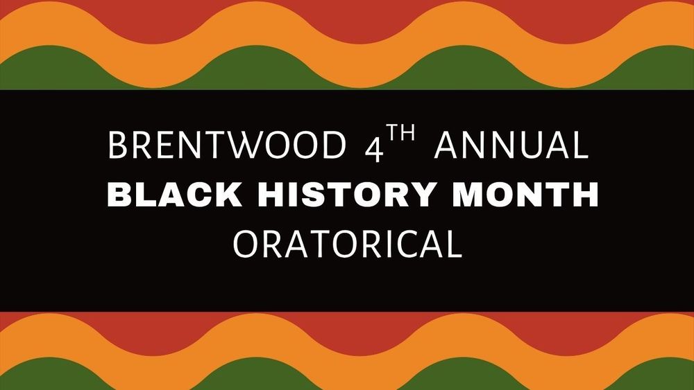 Black History Month Oratorical