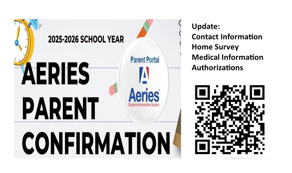 Aeries Parent Confirmation
