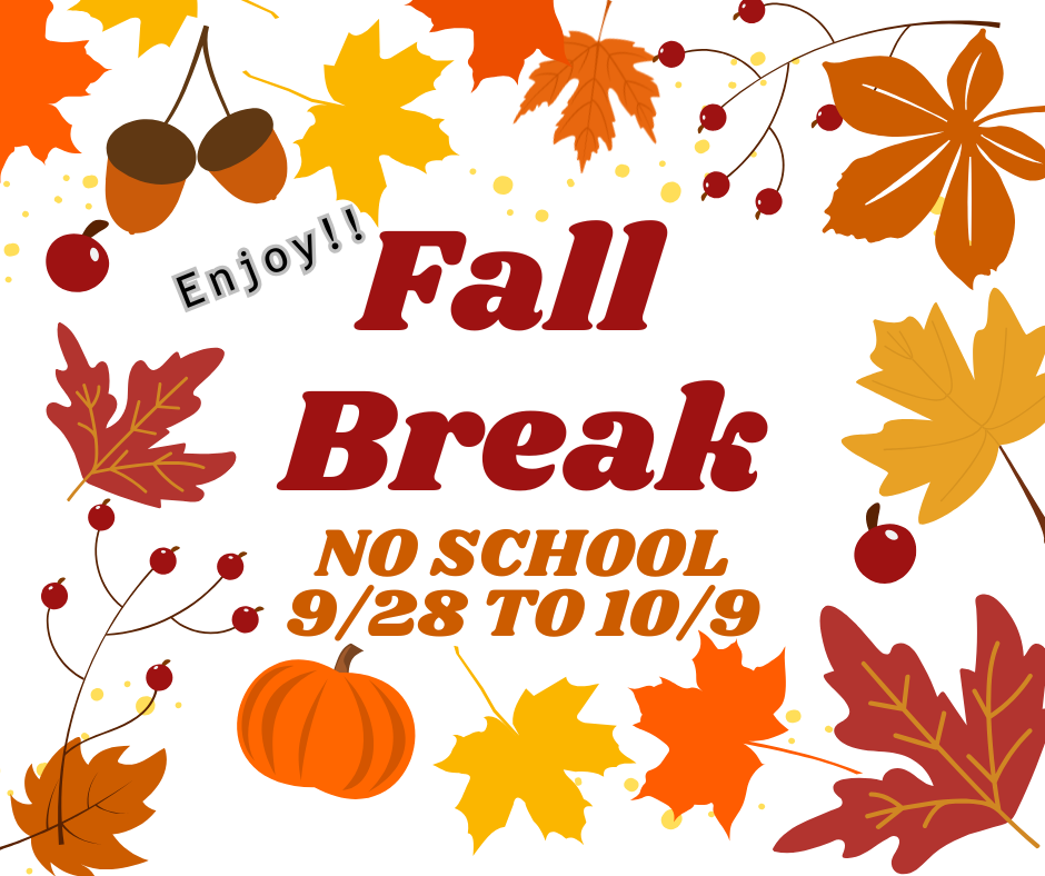 Fall Break 2026