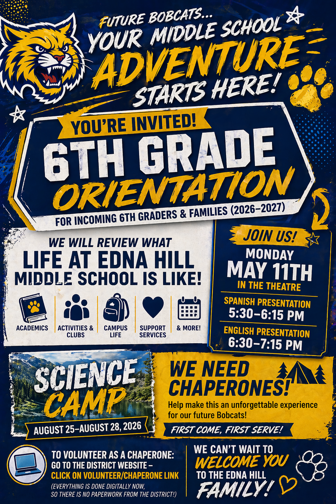 6th Grade Orientation