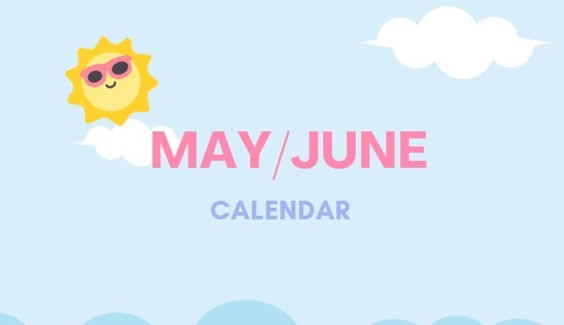 May/June Calendar