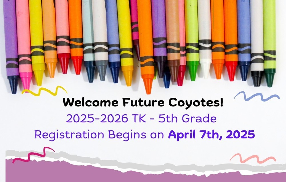 TK-5th Grade Registration