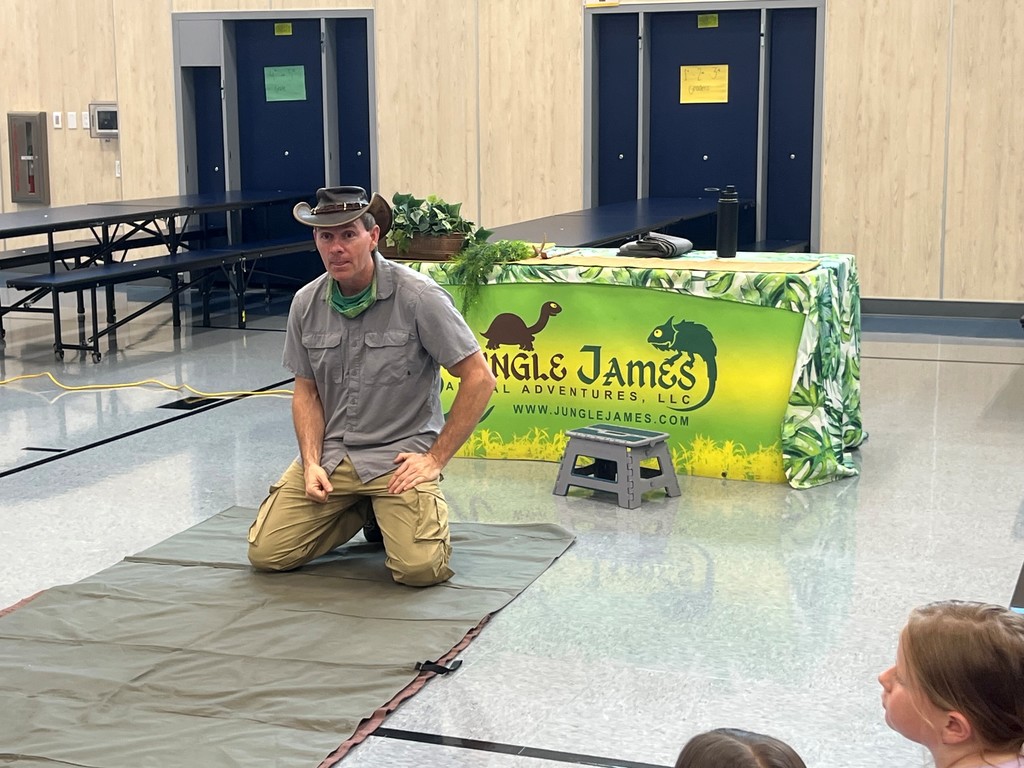Jungle James took kids on a reptilian tour around the world.
