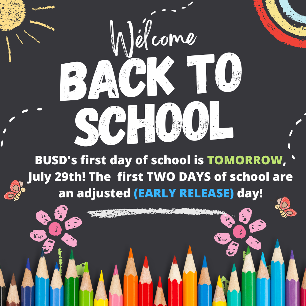 BUSD BACK TO SCHOOL 25-26