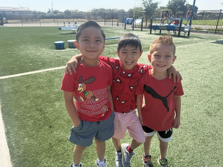red day in kinder 