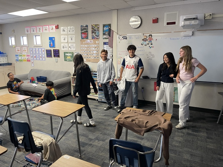 Leadership 8 and Ms. Fedeli’s class