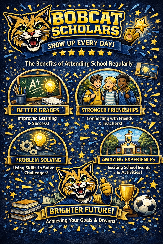 Bobcat Scholars_ Show up every day!
