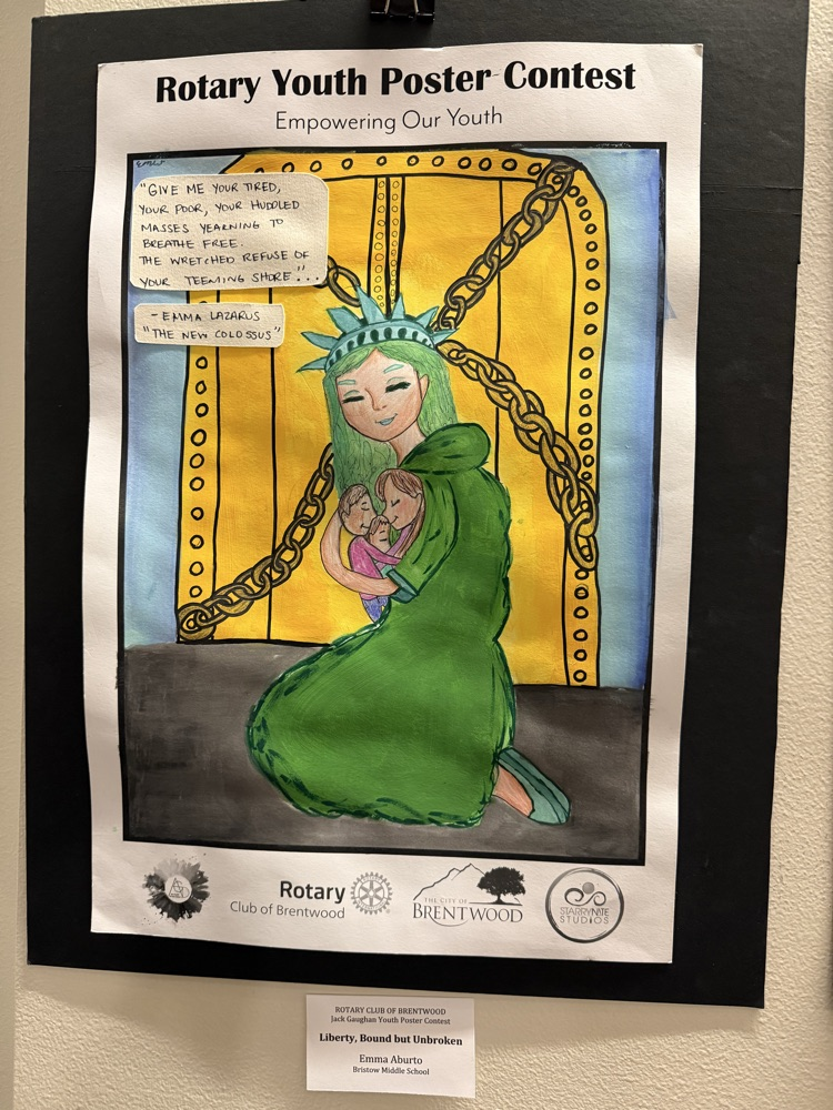 Brentwood Rotary Youth Poster Contest