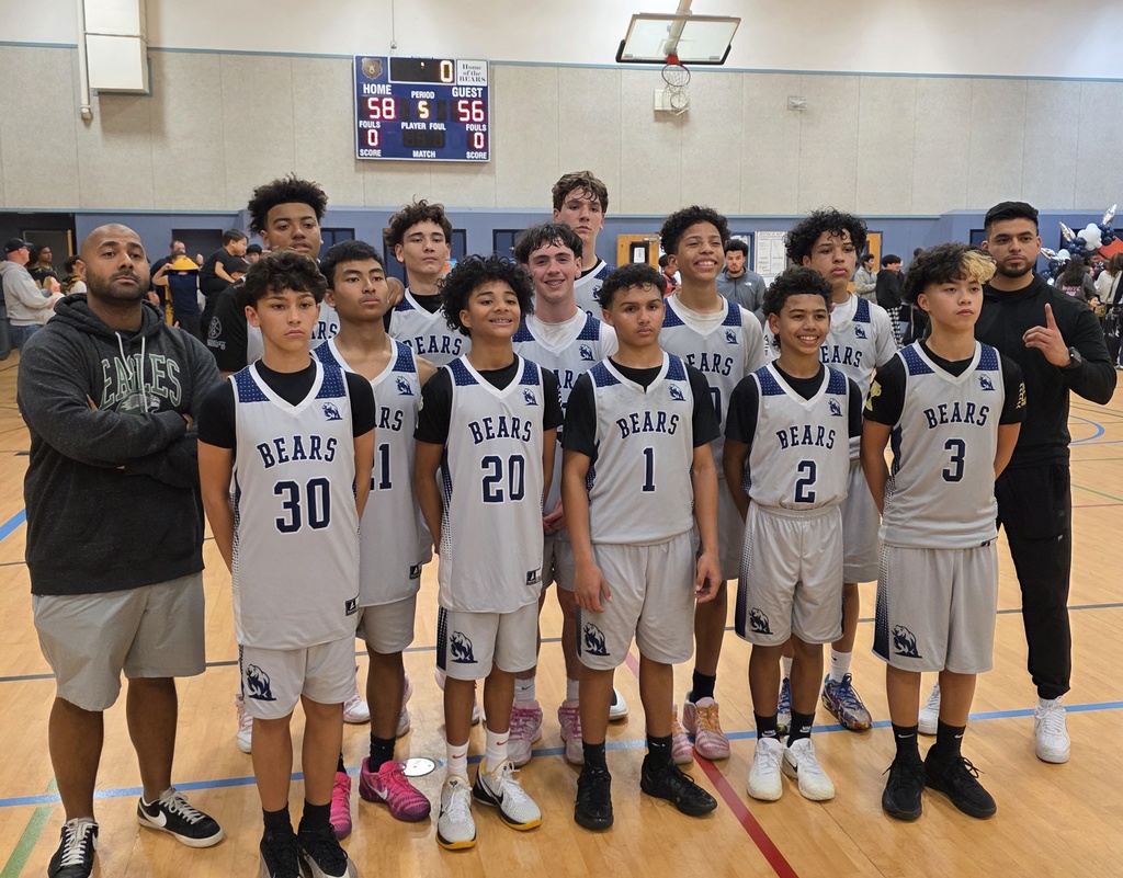 BMS 8th Grade Boys Team 2026 Season