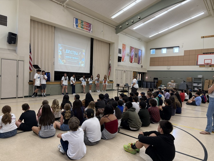 Bristow Welcomes 5th Graders