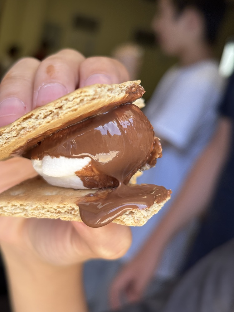 s’mores with solar ovens