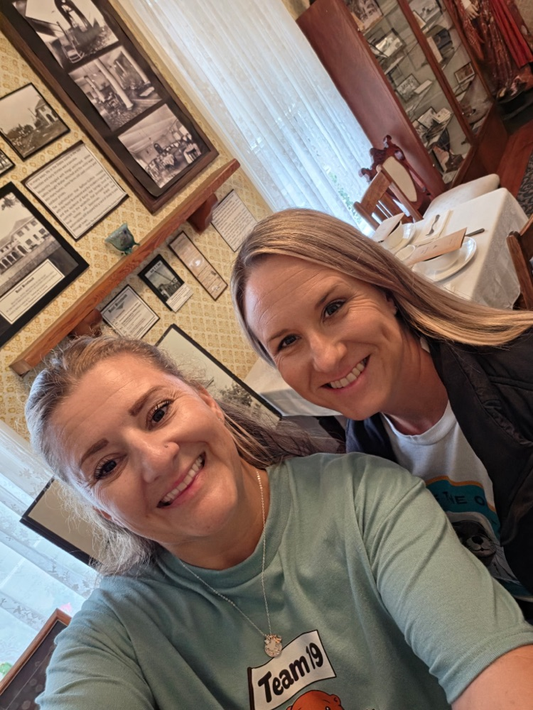 Mrs. Cook and Mrs. Wheeler