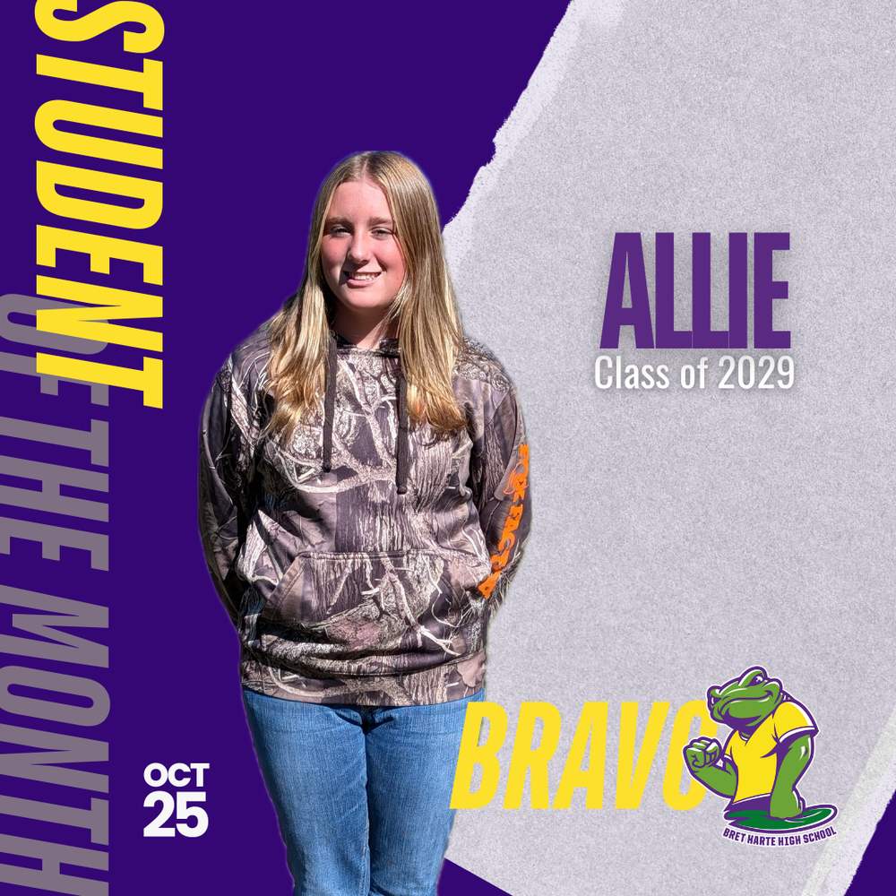 Allie Fowler, Bravo's first SOM for October 