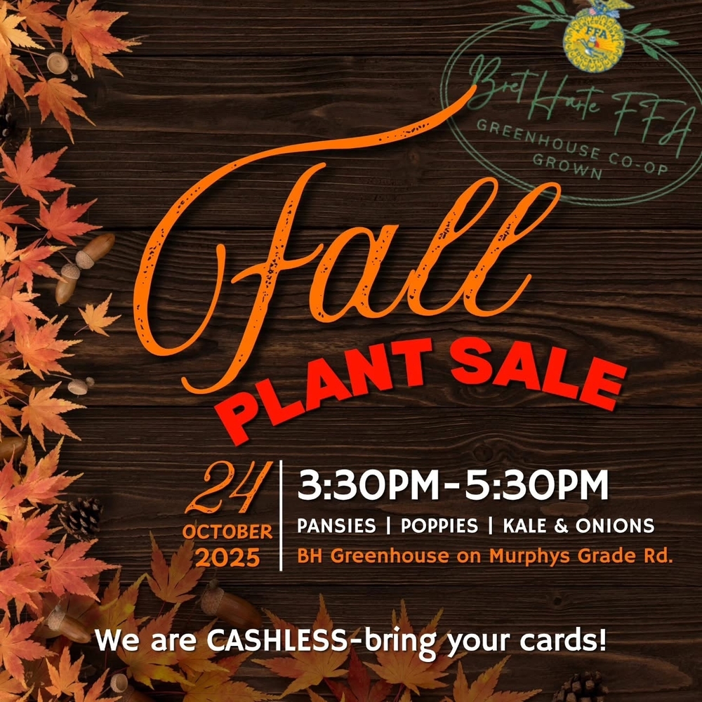 Fall Plant Sale promo image