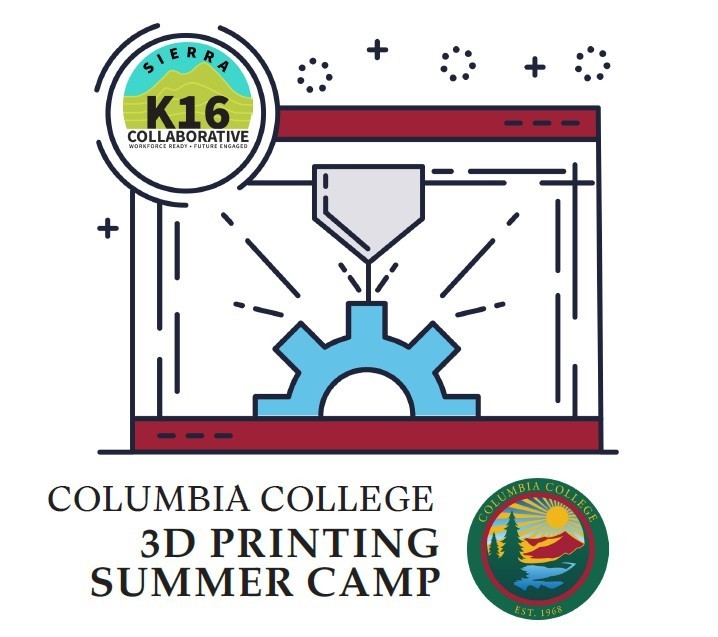 Columbia College 3D Printing Summer Camp flyer