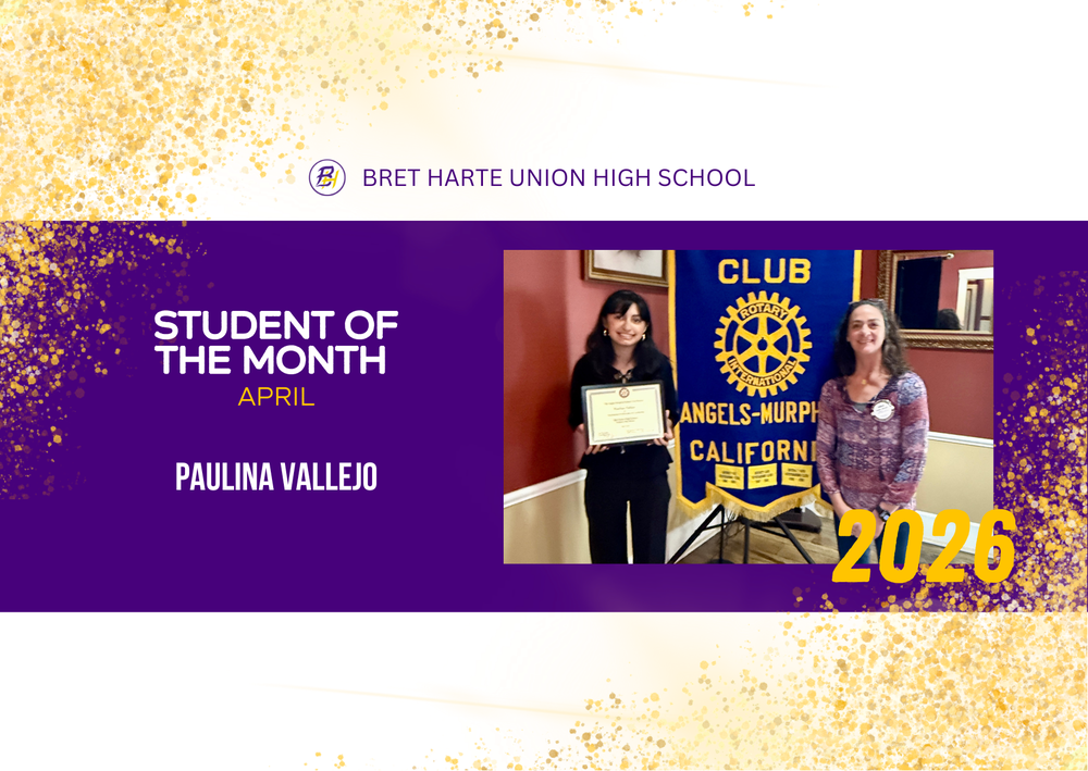 Paulina Vallejo, Rotary SOM for April