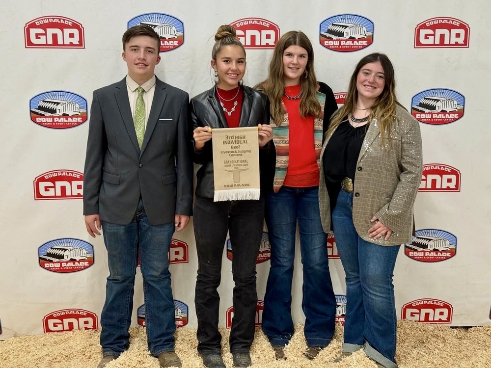 FFA team at Cow Palace Livestock event