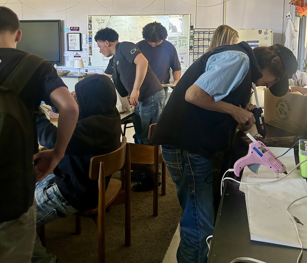 Vallecito students participating in Fall Festival courtesy of Andrea Gonzalez