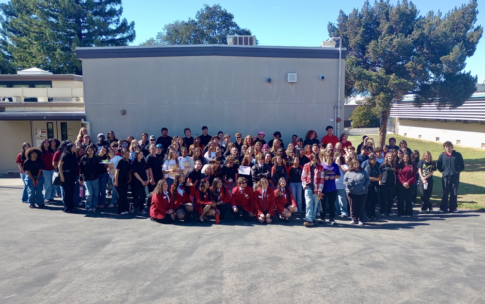 BH FCCLA at Region 4 Fall Meeting courtesy of Ms. Zahniser