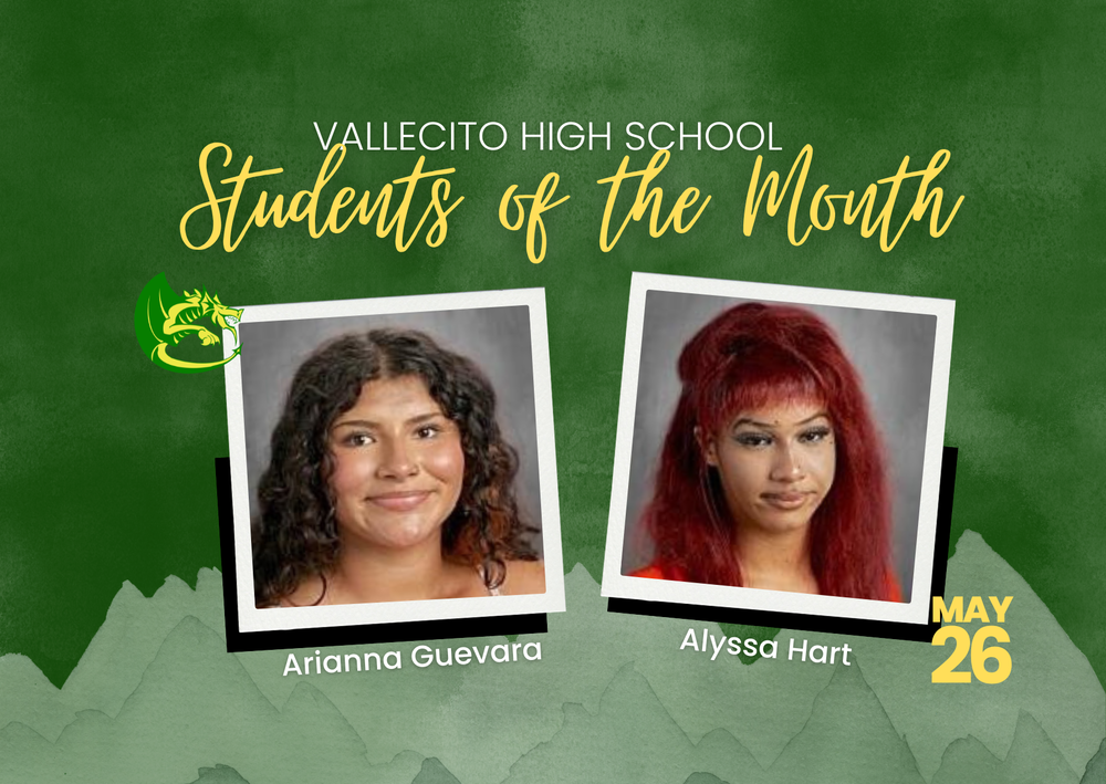 Vallecito's SOM for May, Arianna Guevera and Alyssa Hart, promo image