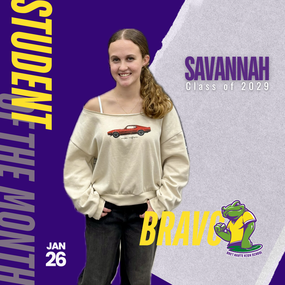 Savannah Petrie, a Bravo SOM, for January promo image