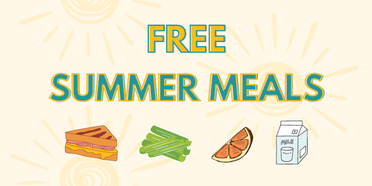 Free Summer Meals promo image courtesy of USDA