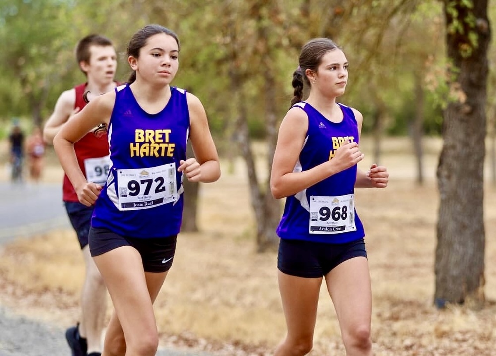 Girls cross country runners courtesy of Cal Enterprise Sports