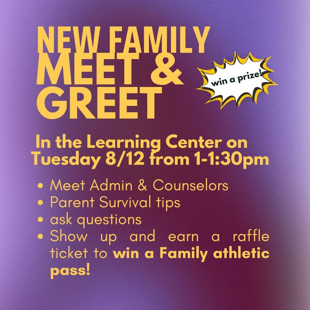 new family meet & greet